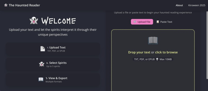 The Haunted Reader – screenshot 5