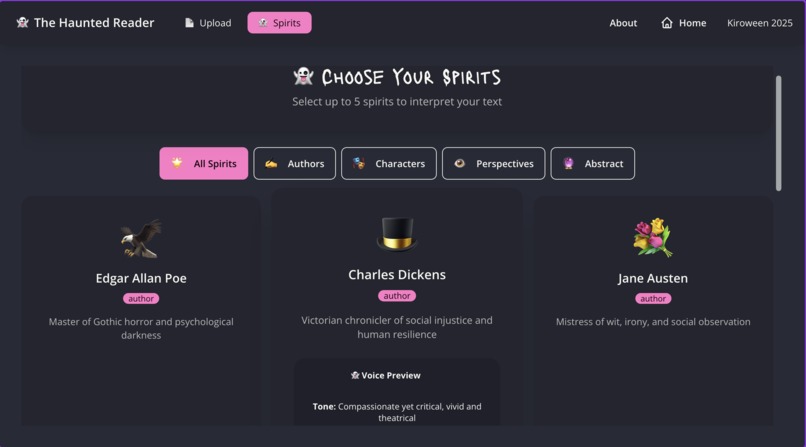 The Haunted Reader – screenshot 2