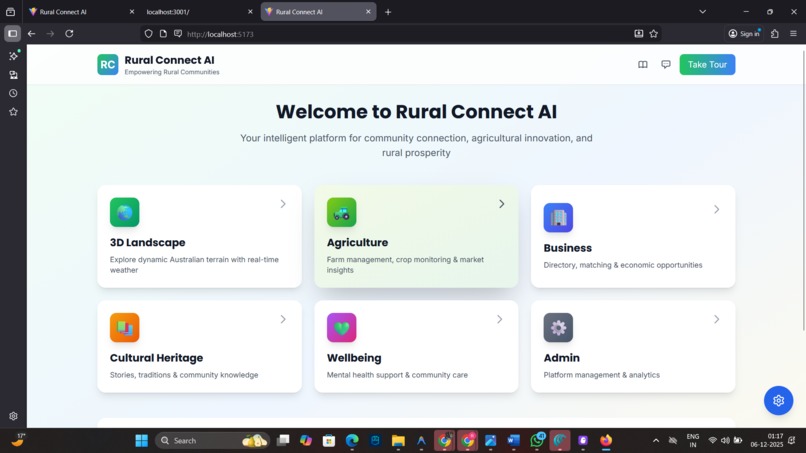Rural Connect AI – screenshot 1