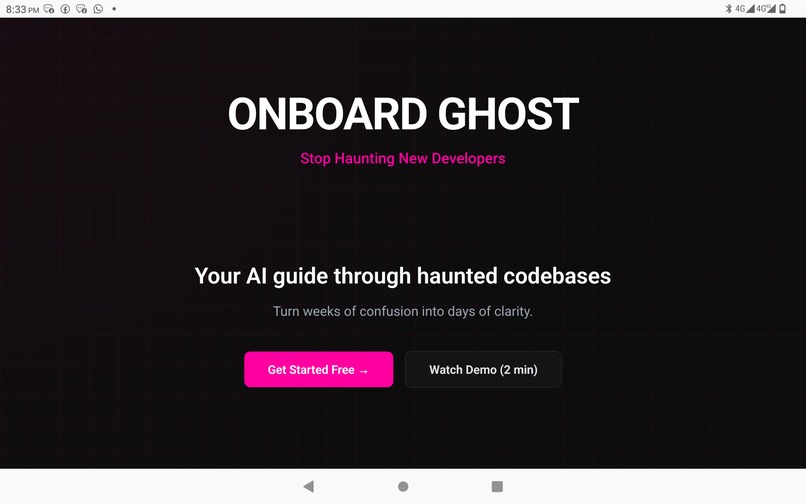 onboardGhost – screenshot 6
