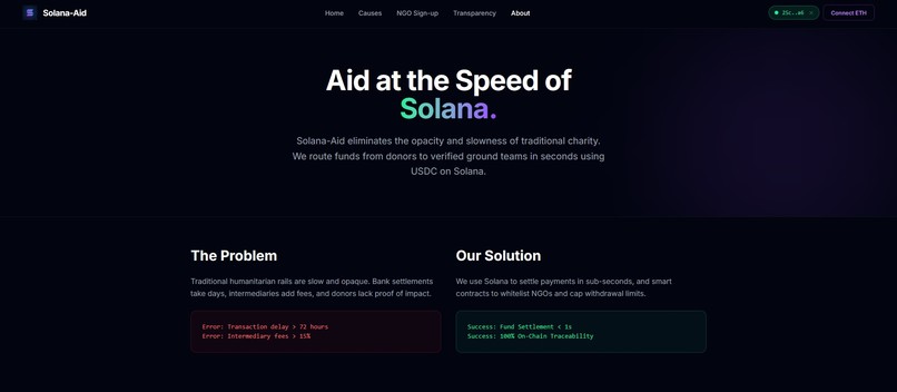 SolanaAid – screenshot 5