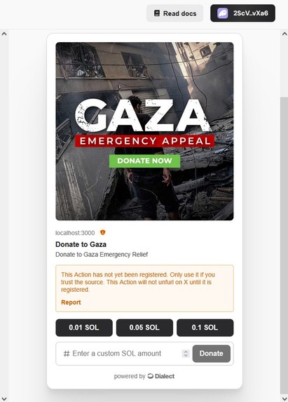 SolanaAid – screenshot 6