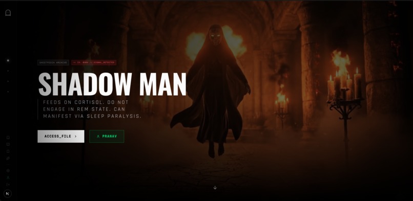 spookypedia – screenshot 1