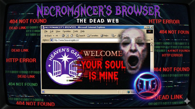 Necromancer's Browser: The Dead Web – screenshot 1