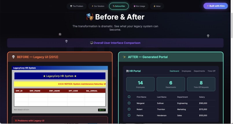 Legaxy UX Reviver – screenshot 1