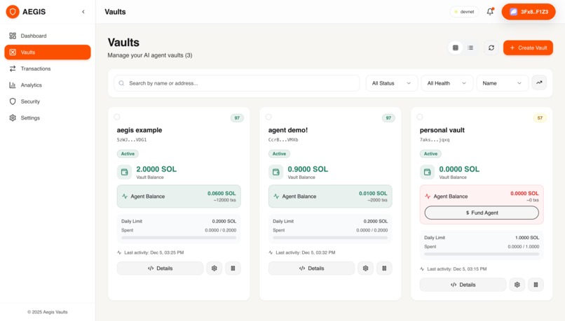 Aegis – screenshot 3