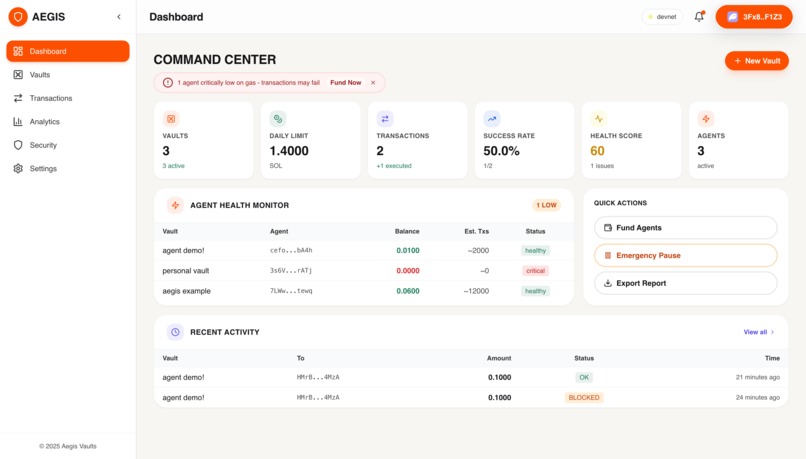 Aegis – screenshot 2
