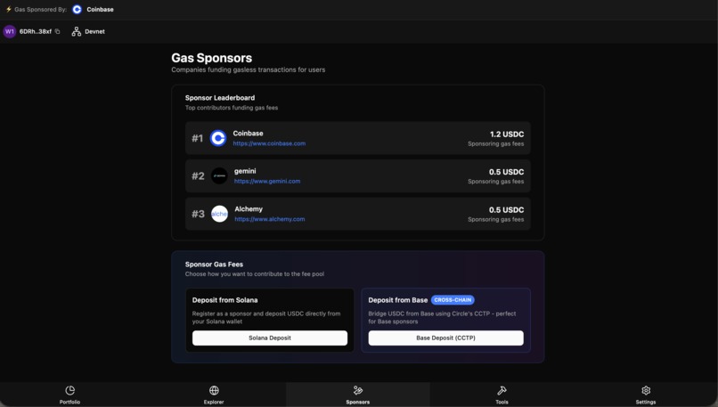 Gasless Hub – screenshot 2