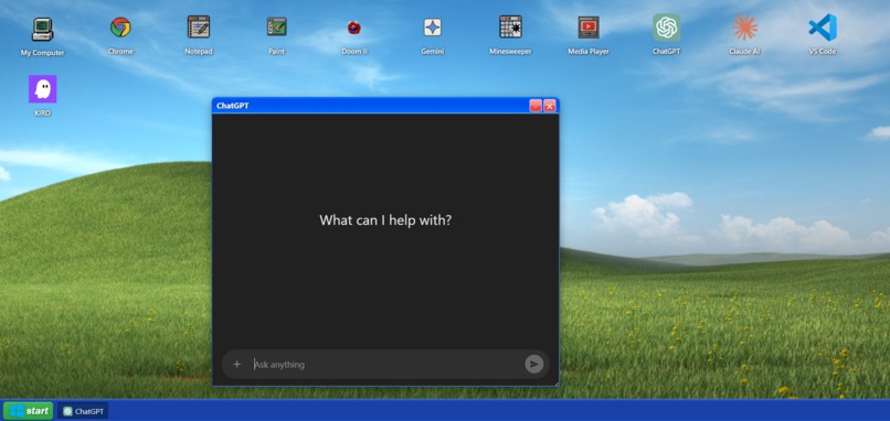 Windows XP – screenshot 1