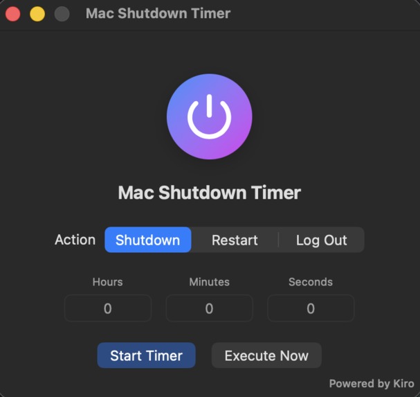 ShutdownTimer [Resurrection] – screenshot 1
