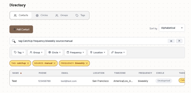CatchUp.Club – screenshot 1