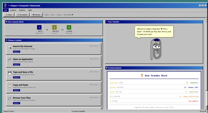 ClippyOS – screenshot 2