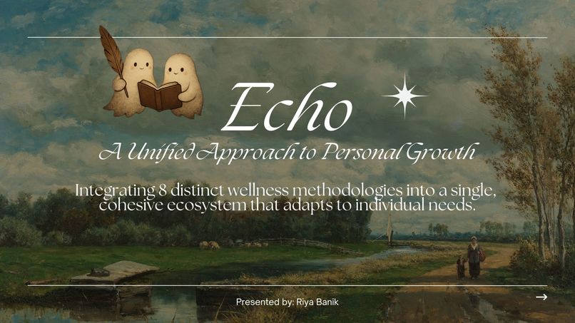 Echo - Integrated Personal Growth Platform – screenshot 1