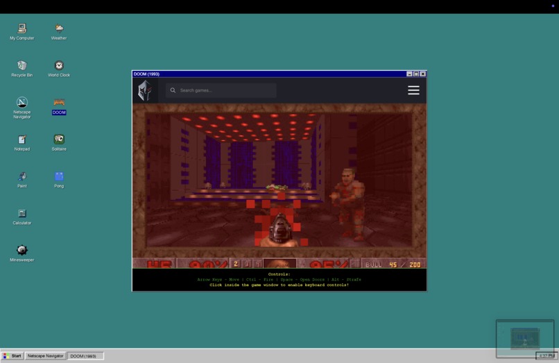 Netscape – screenshot 7