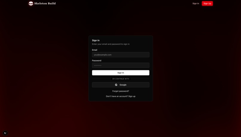 Skeleton Build – screenshot 3