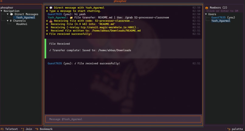 PHOSPHOR – screenshot 4