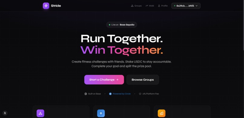 Stride – screenshot 2