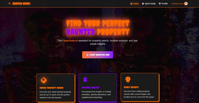 Haunted Homes AI Agents – screenshot 1