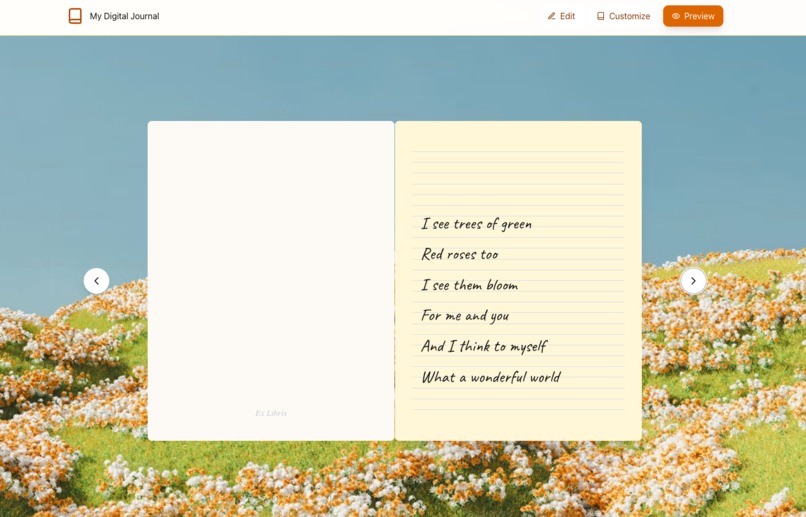 Digital Journal – screenshot 1