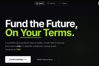 FundIf: Prediction-Gated Crowdfunding