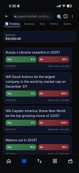 Papermarket – screenshot 2