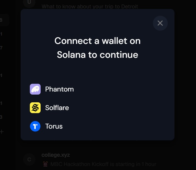 SolMail – screenshot 2