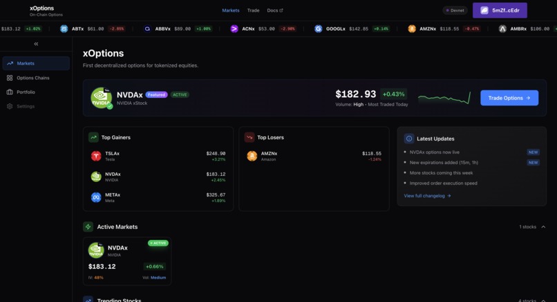 xOptions – screenshot 2