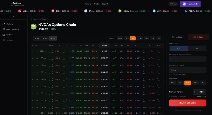 xOptions – screenshot 3