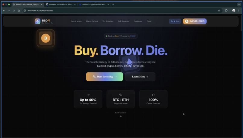 BBDFi – screenshot 1