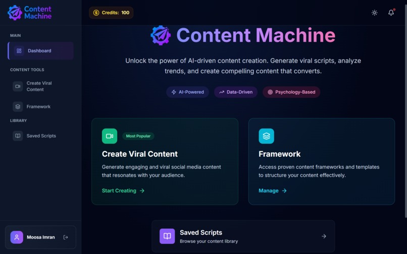 Content Machine – screenshot 4
