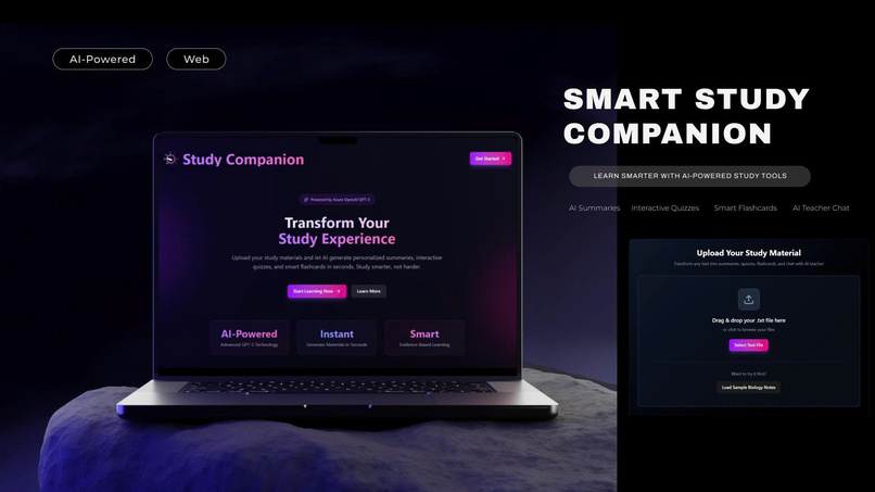 Smart Study Companion – screenshot 1