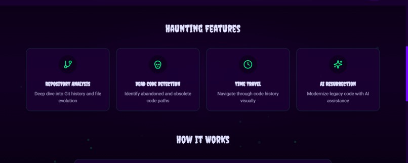 Spectral code cemetery – screenshot 5