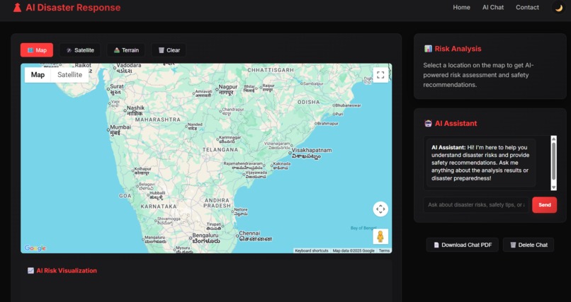 AI Disaster Response Platform – screenshot 2