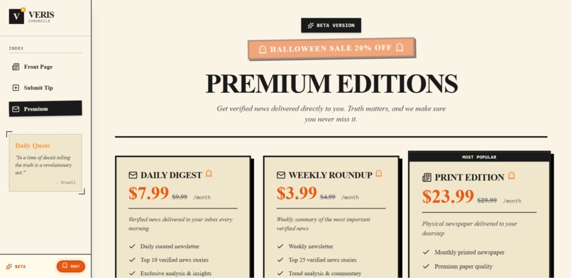 Veris – screenshot 1