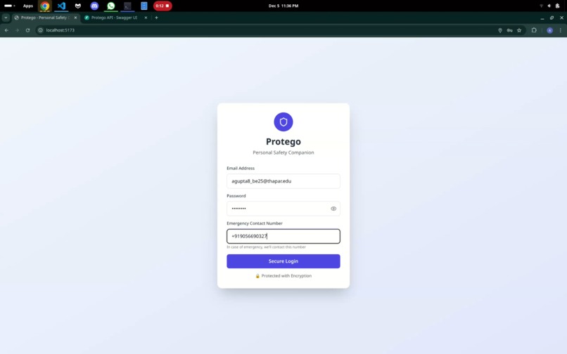 PROTEGO – screenshot 2