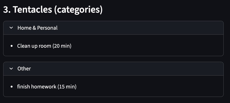 OctoFocus - Tentacle Time Planner – screenshot 3