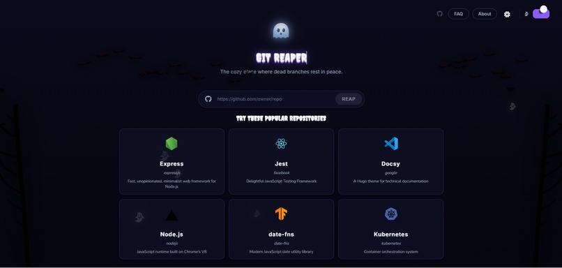 Git Reaper – screenshot 2