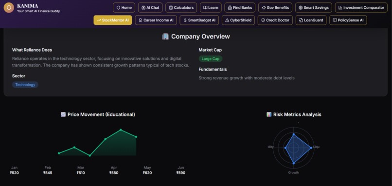 KANIMA - AI Finance Buddy – screenshot 2