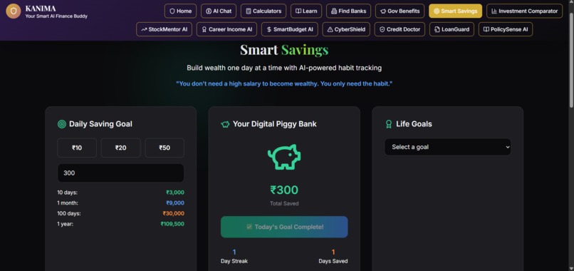 KANIMA - AI Finance Buddy – screenshot 6