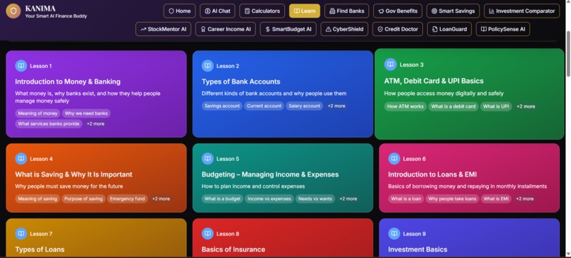 KANIMA - AI Finance Buddy – screenshot 11