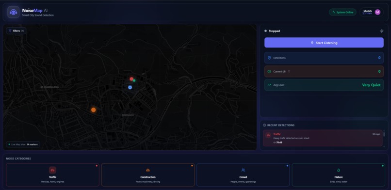 NoiseMap AI – screenshot 1