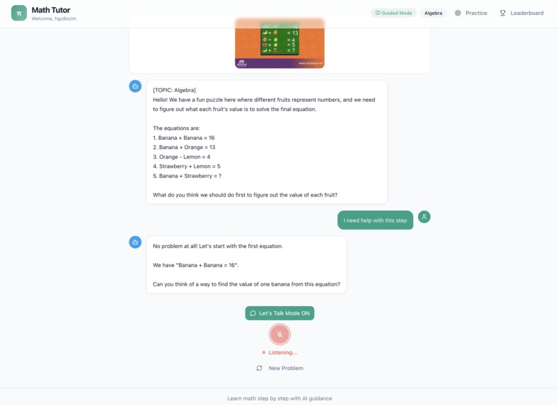 The Math AI Tutor for Everyone – screenshot 3