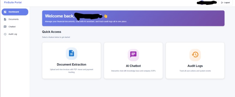 FinSuite – screenshot 2