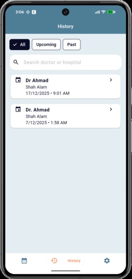EMA - Elderly Medical Appointment (Assistant) – screenshot 5