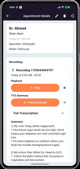 EMA - Elderly Medical Appointment (Assistant) – screenshot 4