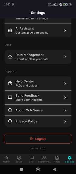 OctoSense – screenshot 9