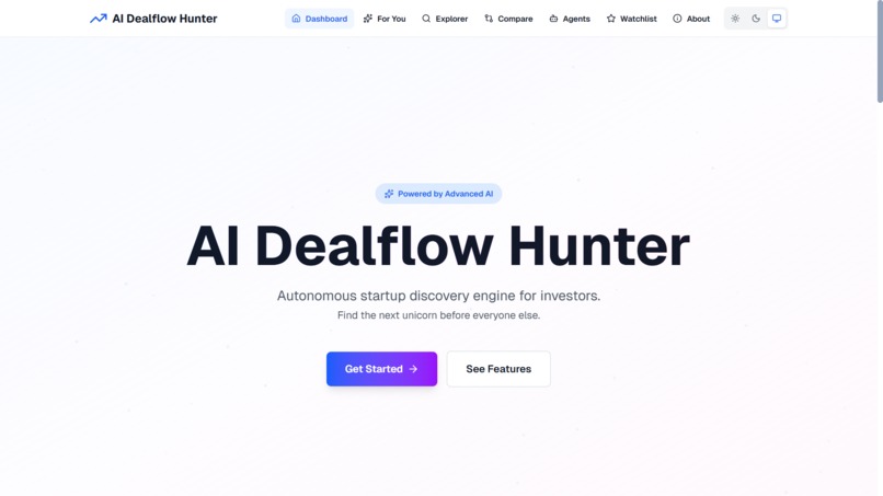 AI Dealflow Hunter – screenshot 1