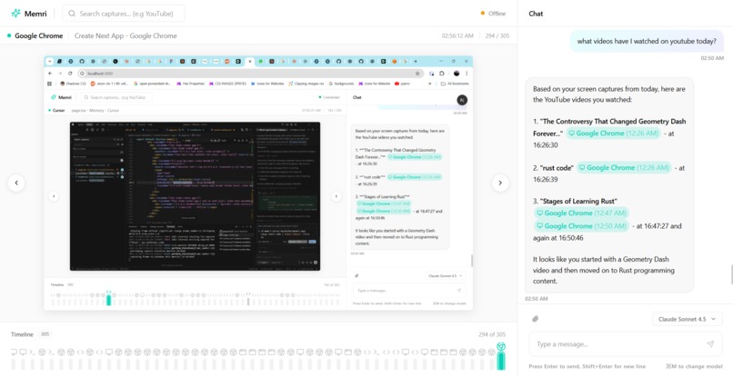 Memri – screenshot 1