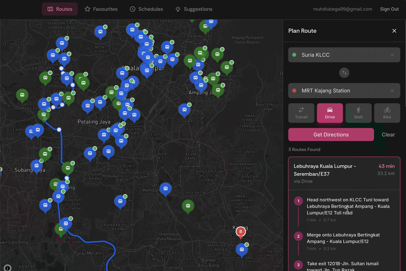 MyTransit – screenshot 4