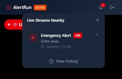 AlertRun – screenshot 3